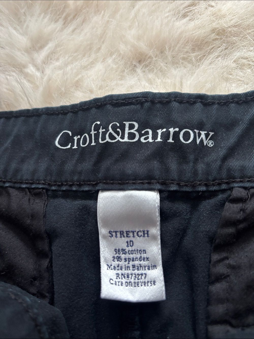 croft & barrow Black capris